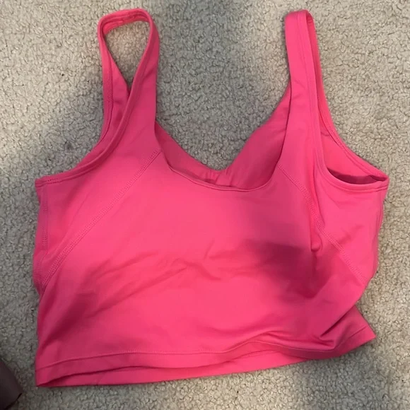 Vibrant Pink Sports Bra - Picture 3 of 3